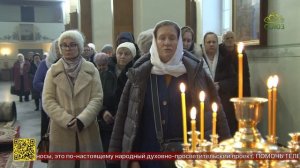 Божественная литургия на подворье Александро-Свирского монастыря