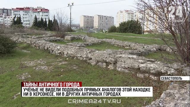 Необычное сооружение нашли на раскопках территории хоры Херсонеса Таврического в Севастополе смотреть онлайн