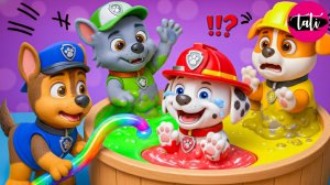 Щенячий патруль и Маршалл. Залипательное видео. Мультфильм для детей и малышей. Анимация 49