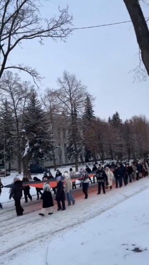 Украинство гордо шагает по замерзающим городам 404