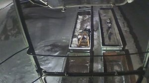 Работа на портальном кране 17 (Выгрузка щебня)