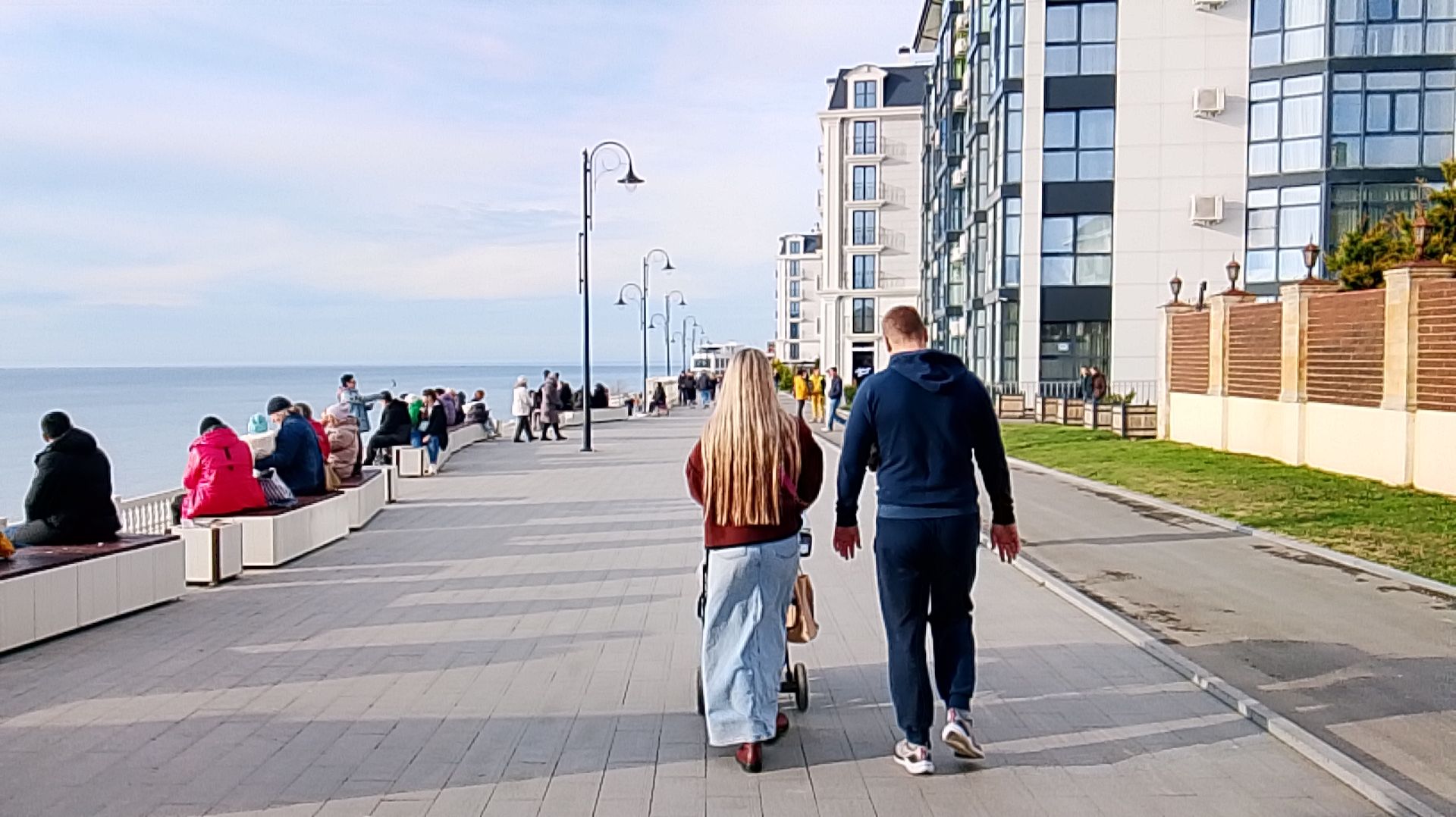 Белая набережная в Анапе  — 2026.01.06