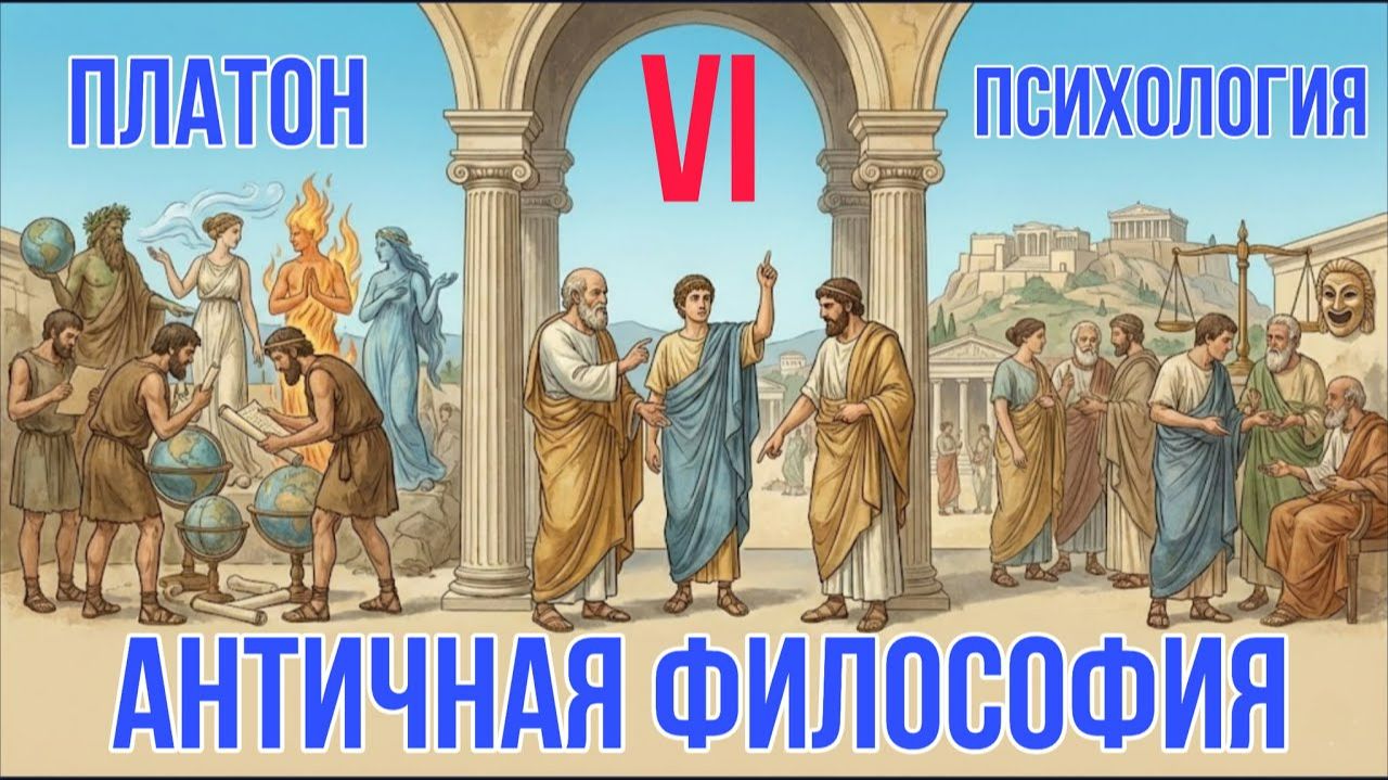 Платон - Психология | История философии смотреть онлайн