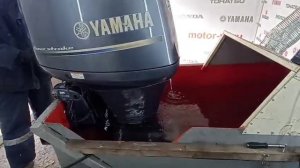 Запуск двигателя Yamaha F150