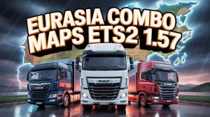 ETS2 1.57  | Лучшая сборка карт для тебя в этом видео