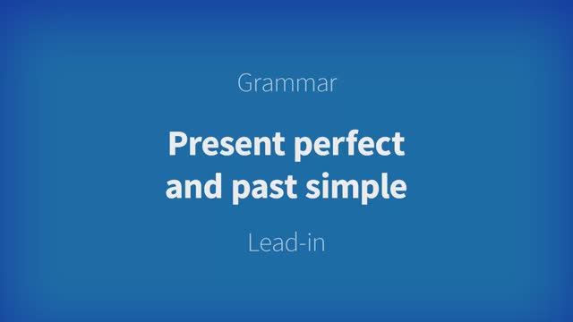 present perfect and past simple part 1 смотреть онлайн