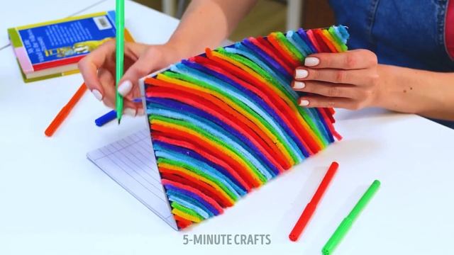 КРУТЫЕ ШКОЛЬНЫЕ ПРИНАДЛЕЖНОСТИ: Очаровательные мини-поделки своими руками! смотреть онлайн