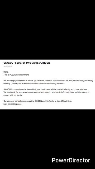 Отец Джихуна из TWS ушёл из жизни. смотреть онлайн