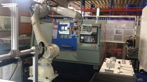 Робот INOVANCE. Обслуживаие станка с ЧПУ