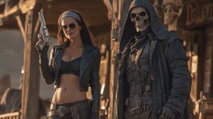 В закусочной Рипера звучит мрачная музыка кантри.