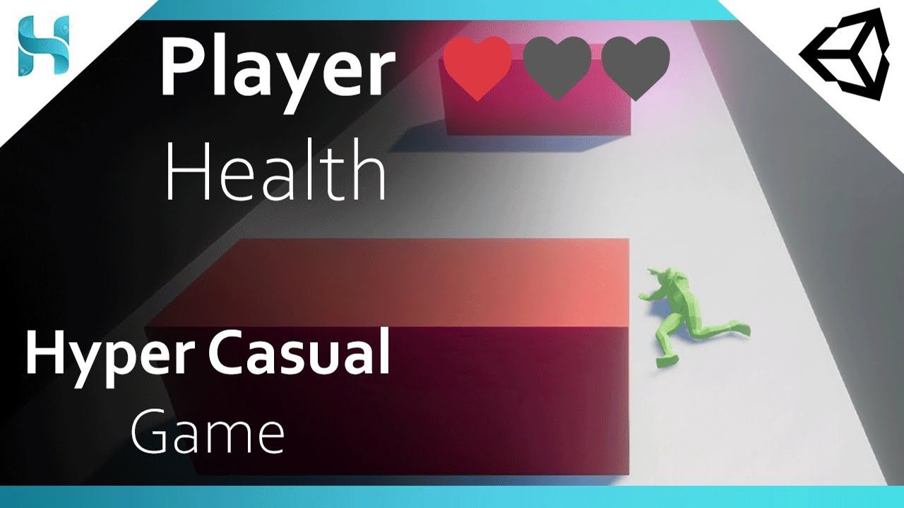 PLAYER HEALTH - Hyper-casual Game in Unity - Tutorial - Subway Surfers - Part 2 смотреть онлайн