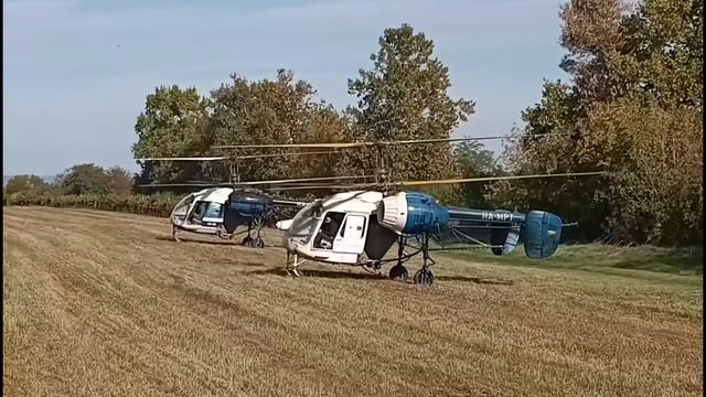 Сельскохозяйственный Ка-26: работа парой.