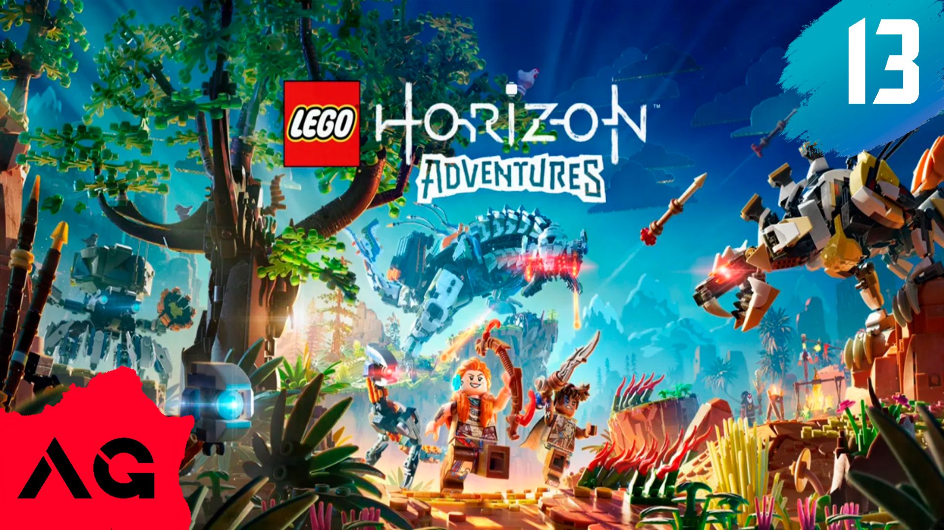 Lego Horizon Adventures - Часть 13 - В пасти у зверя смотреть онлайн