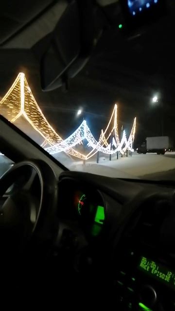 Декорации на кругах, по пути домой!