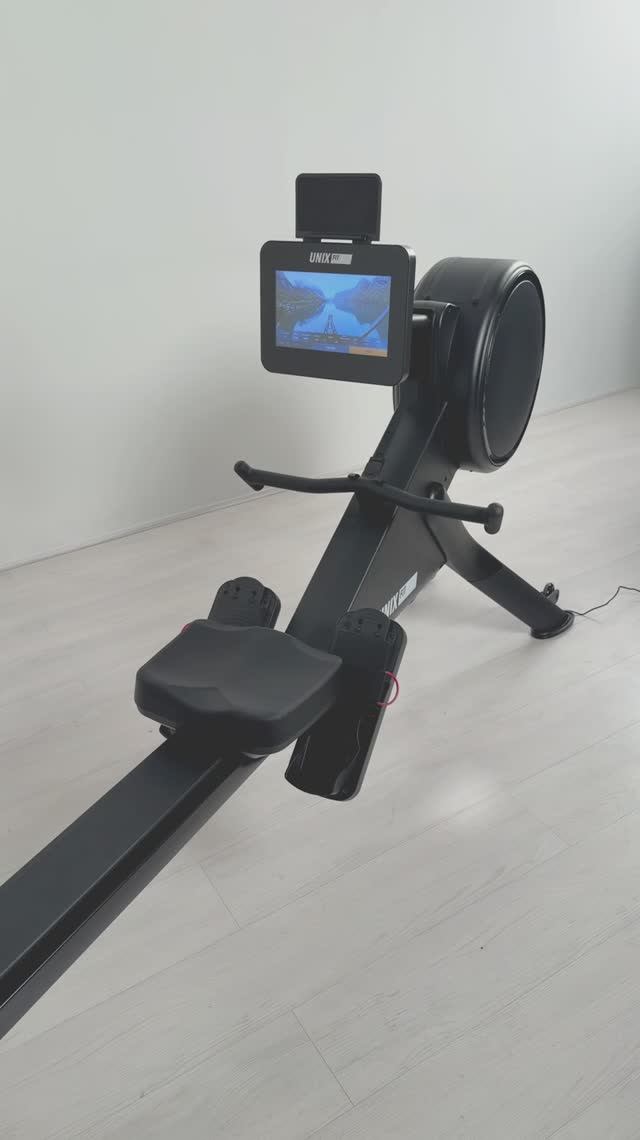 Гребной тренажер UNIX Fit Air Magnetic Rower-1100 PRO (10.1 TFT)