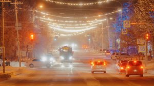 Новогодний город Нерюнгри