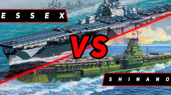 АВИАНОСЕЦ ESSEX VS SHINANO! ЧТО ОКАЖЕТСЯ СИЛЬНЕЕ? VKPLAY TWITCH RUTUBE YOUTUBE МИР КОРАБЛЕЙ