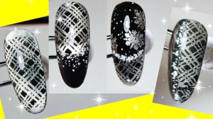 *720*Быстро и просто.Дизайн Зима-26.Стемпинг и "кошечка".