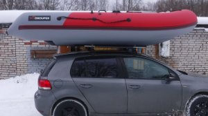 Grouper 375W погрузка на багажник