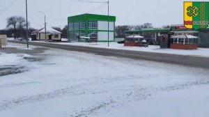 В связи с обильными снегопадами в Шелковском районе организована работа по расчистке дорог