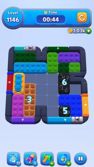 Color Block Jam 1146 Уровень
