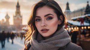 Толпы на Рождество и Новый год в Москве прогулка у Красной площади 🎄