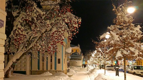Улица Московская, Сквер Ермакова, Муром, 14 января 2026