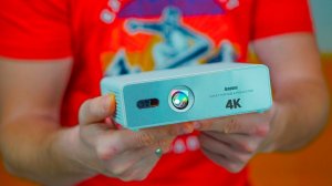 ВОТ ОНО КАК!🔥 DLP проектор 150" ДЮЙМОВ - КАК ЛАЗЕР, но В 5 РАЗ ДЕШЕВЛЕ и с АКБ Jenovox M5000