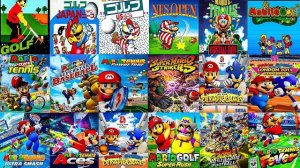 Эволюция Серии Игр Спортивные Игры Марио - The Evolution of MARIO SPORTS Games (1984-2026)