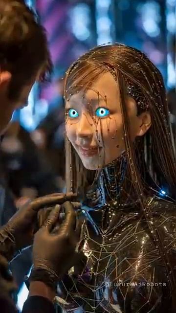 When a Robot Blinks The Crowd Goes Silent FutureAiRobots смотреть онлайн