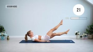 growingannanas 10 MIN ABS   CORE WORKOUT - No Equipment, No Standing, Home Workout for strong and de