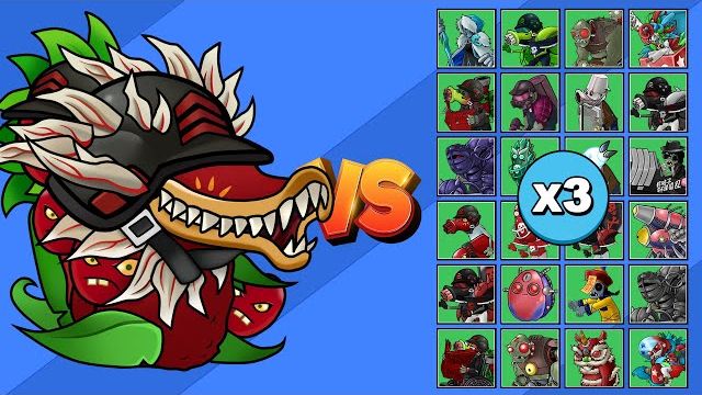 СУПЕР ВИШНЕВЫЙ ЧОМПЕР ПРОТИВ ВСЕХ ЗОМБИ В PvZ FUSION МОДЕ | КТО ПОБЕДИТ? #pvz #fusion #zombick смотреть онлайн