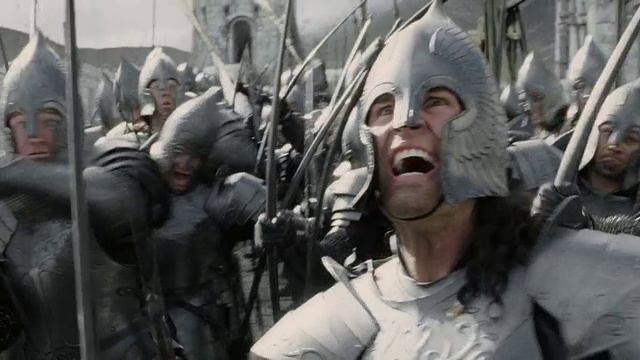 Властелин колец.Возвращение короля.Назгулы атакуют Минас-Тирит. смотреть онлайн