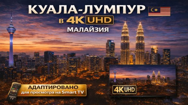 Куала-Лумпур. Малайзия | Видео в 4К (UHD)