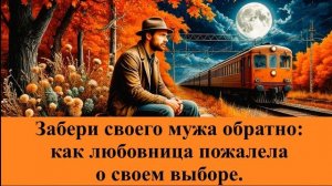 Аудиорассказ. Любовник надоел. вернула обратно его жене. Слушать истории. Аудиокнига.
