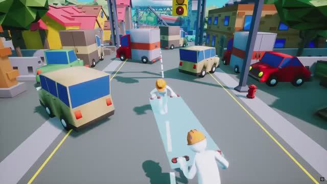 Игра симулятор переноски стекла вдвоём - Carry The Glass смотреть онлайн