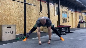 Ротация грудного отдела в наклоне / V Stance Thoracic Rotation