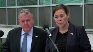 Глава МИД Гренландии не смогла сдержать эмоций после переговоров с американцами.