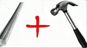 Самоделка месть соседу из молотка и арматуры