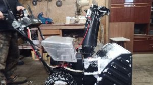 Снегоуборщик Huter SGC 4800В. Скорость поворота желоба