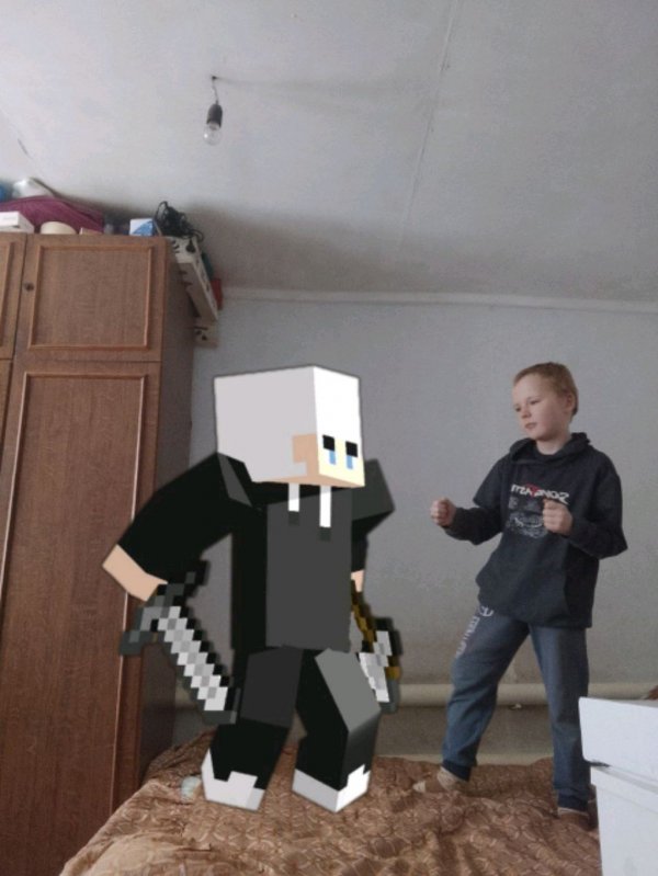 статуя-игрушка Лина — расскраска LinGrief