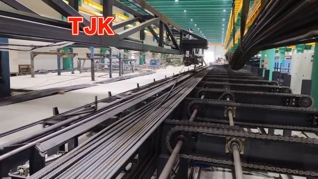 Сортировщик арматуры TJK диам от 8 до 16 мм смотреть онлайн