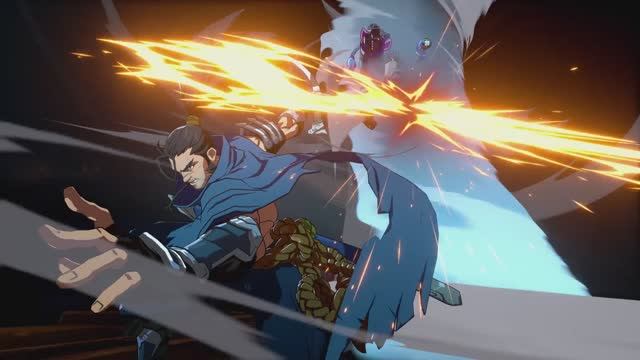 2XKO — геймплейный трейлер Ясуо смотреть онлайн