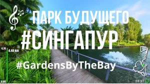 Видео для бега на беговой дорожке с музыкой | Виртуальная пробежка по #Singapore #GardensByTheBay