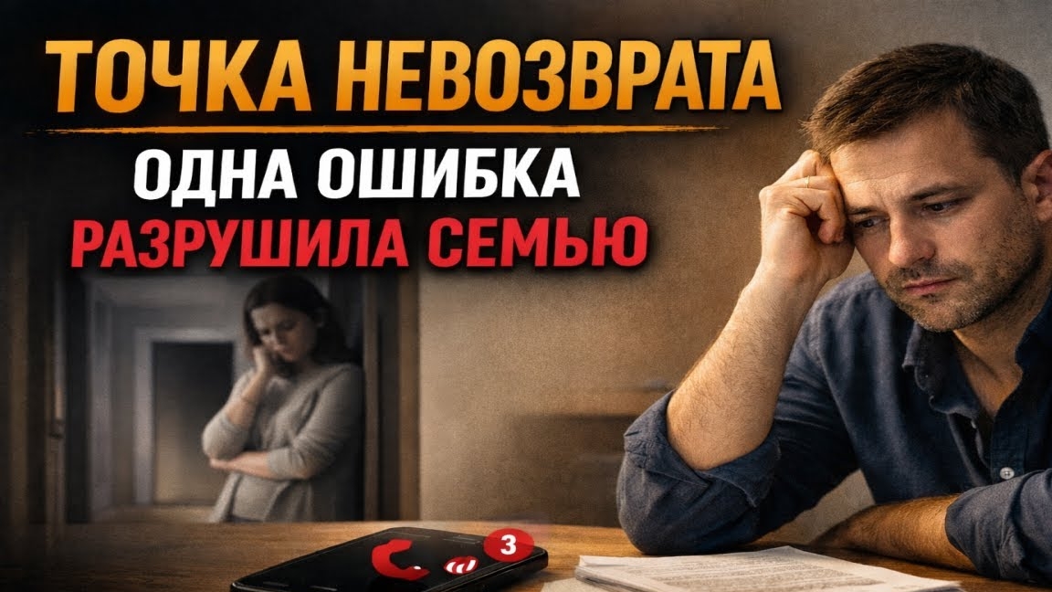 ОДНА ОШИБКА РАЗРУШИЛА СЕМЬЮ..... смотреть онлайн