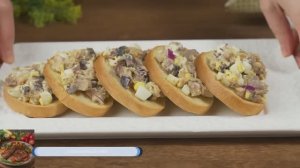 Топ-4 рецепта бутербродов для завтрака или праздника ✅🥖🍰