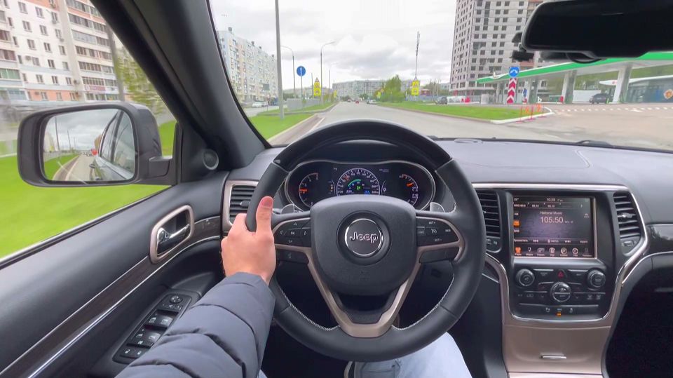 2014 Jeep Grand Cherokee WK2 МОТОР EXF ТЕСТ смотреть онлайн