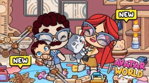 AVATAR WORLD СЕМЬЯ В МИР АВАТАР ИГРЮНЯ ТВ