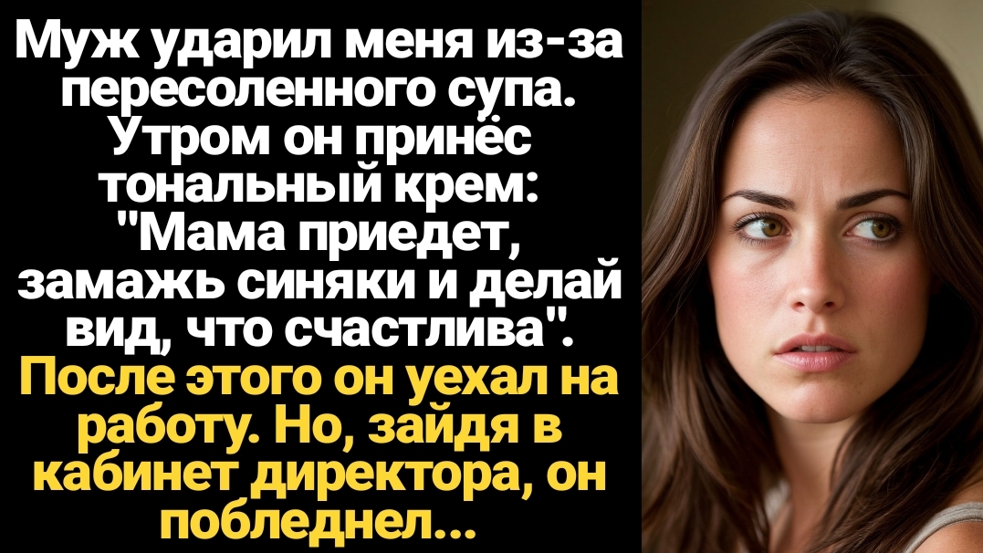 ИСТОРИИ ИЗ ЖИЗНИ/Муж ударил меня из-за пересоленного супа смотреть онлайн