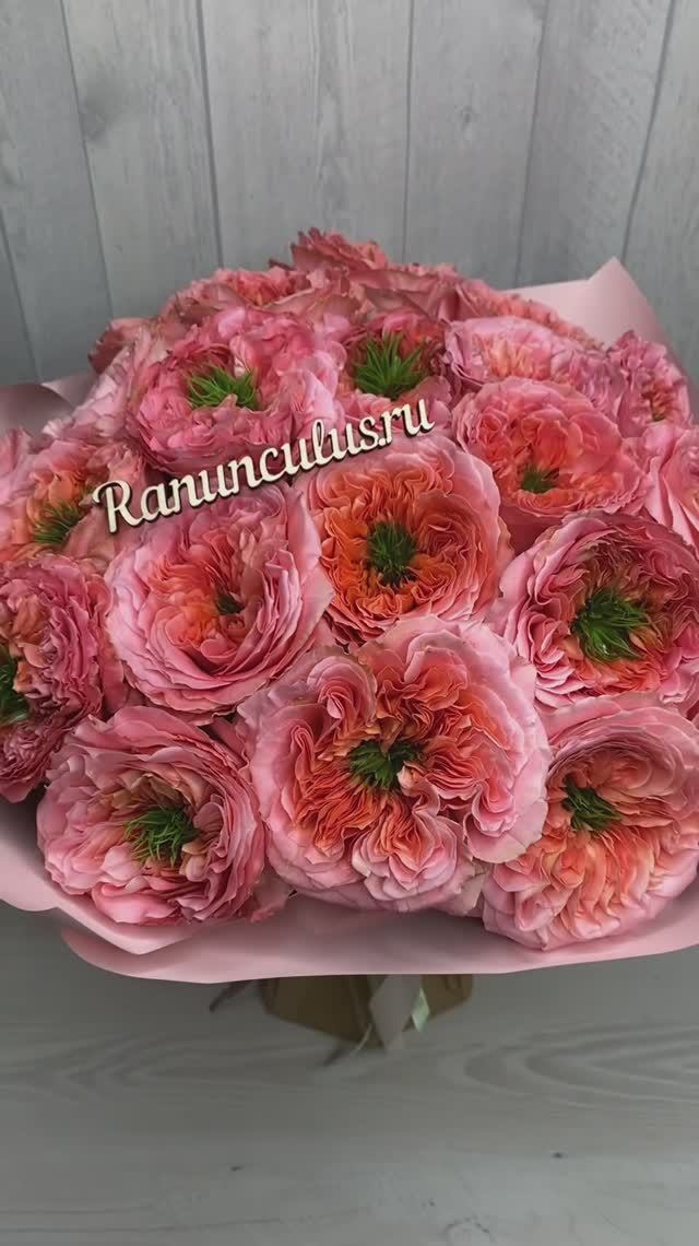 Букет из 19 роз Мандарин Экспрешн смотреть онлайн